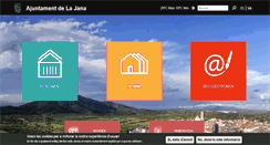 Desktop Screenshot of lajana.es