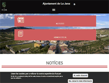 Tablet Screenshot of lajana.es